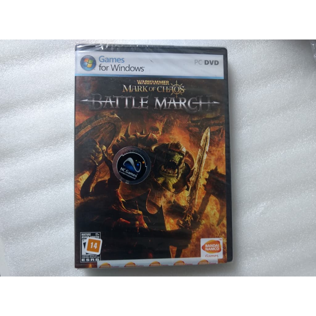 Jogo Warhammer 40000 Mark Of Chaos Para Pc Midia Física Lacrado