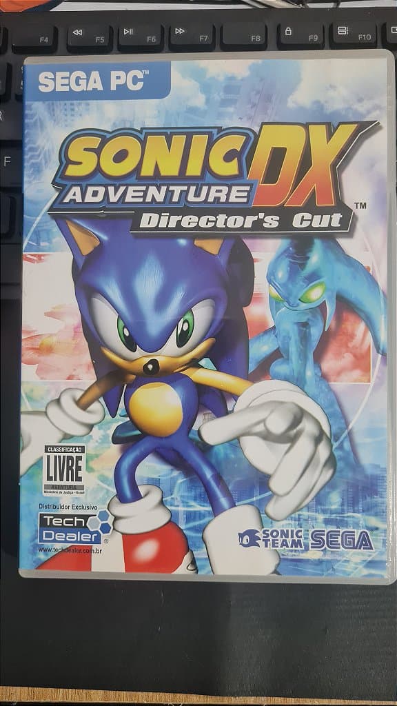 Jogo Sonic DX Pc Original Mídia Fisica Lacrado