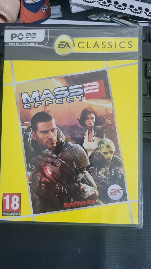 Jogo Mass Efect 2 EA Classics Pc Original Mídia Fisica Lacrado