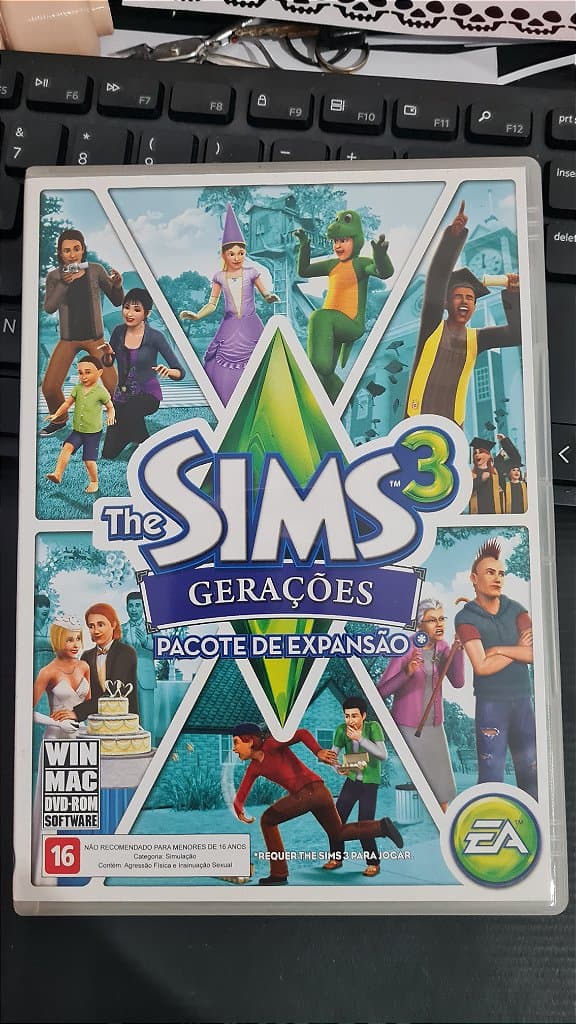 Jogo The sims 3 Gerações Pc Original Mídia Fisica