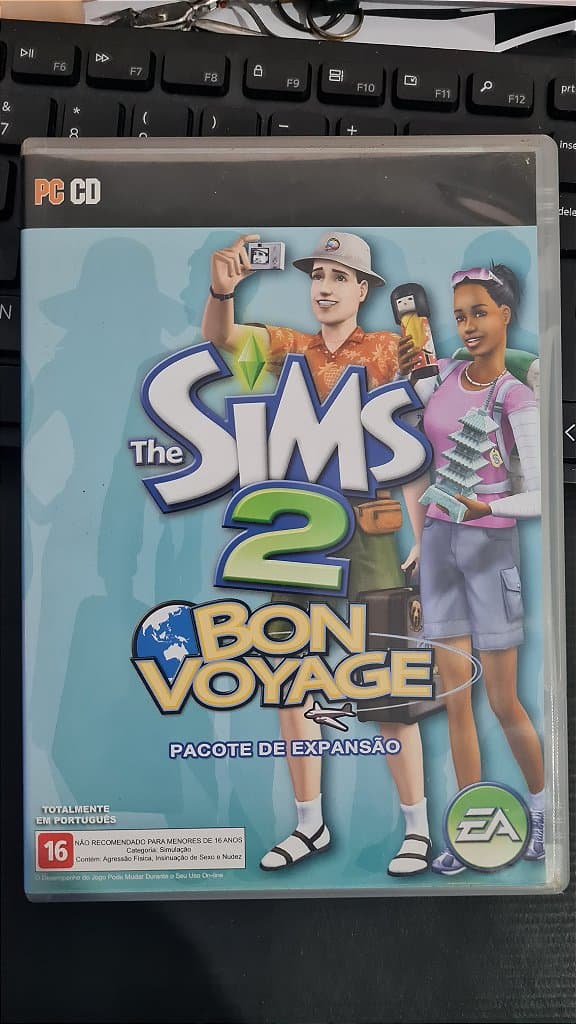 Jogo The sims 2 bon voyage Pc Original Mídia Fisica