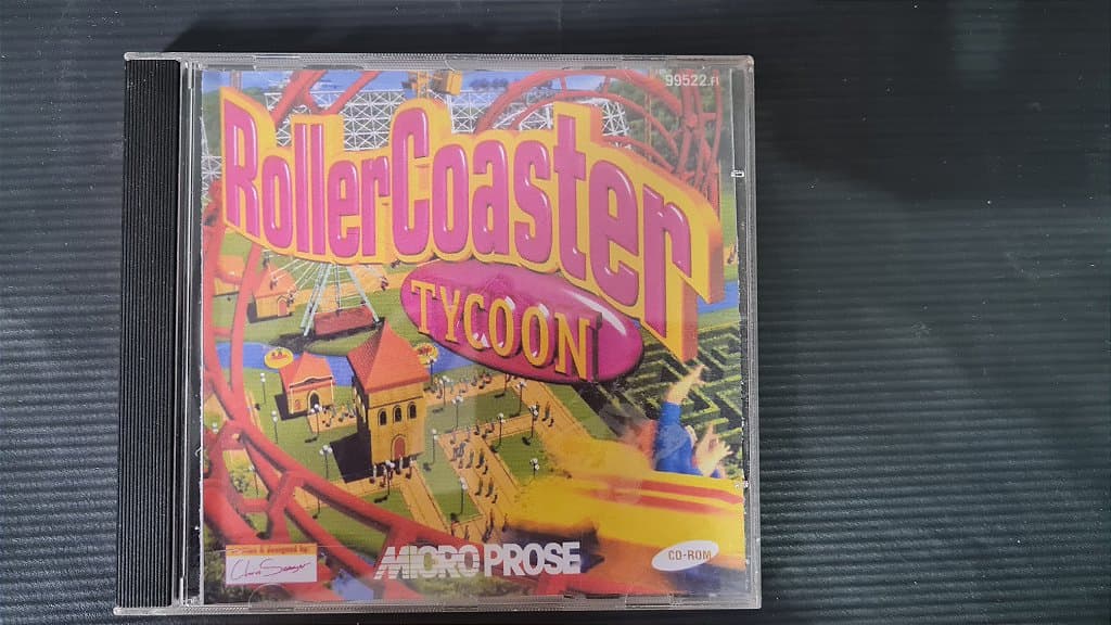 Jogo para PC RollerCoaster Tycoon Original em Português
