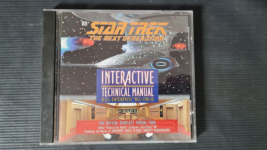 Jogo para PC Startrek next generations interactive manual Original