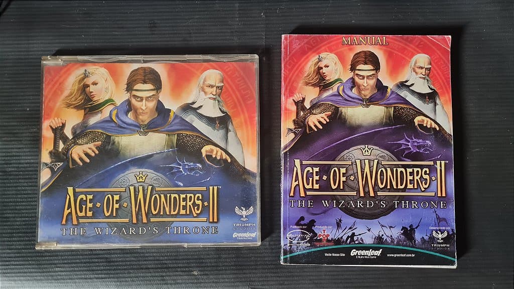 Jogo para PC Age of wonders 2 com manual Original