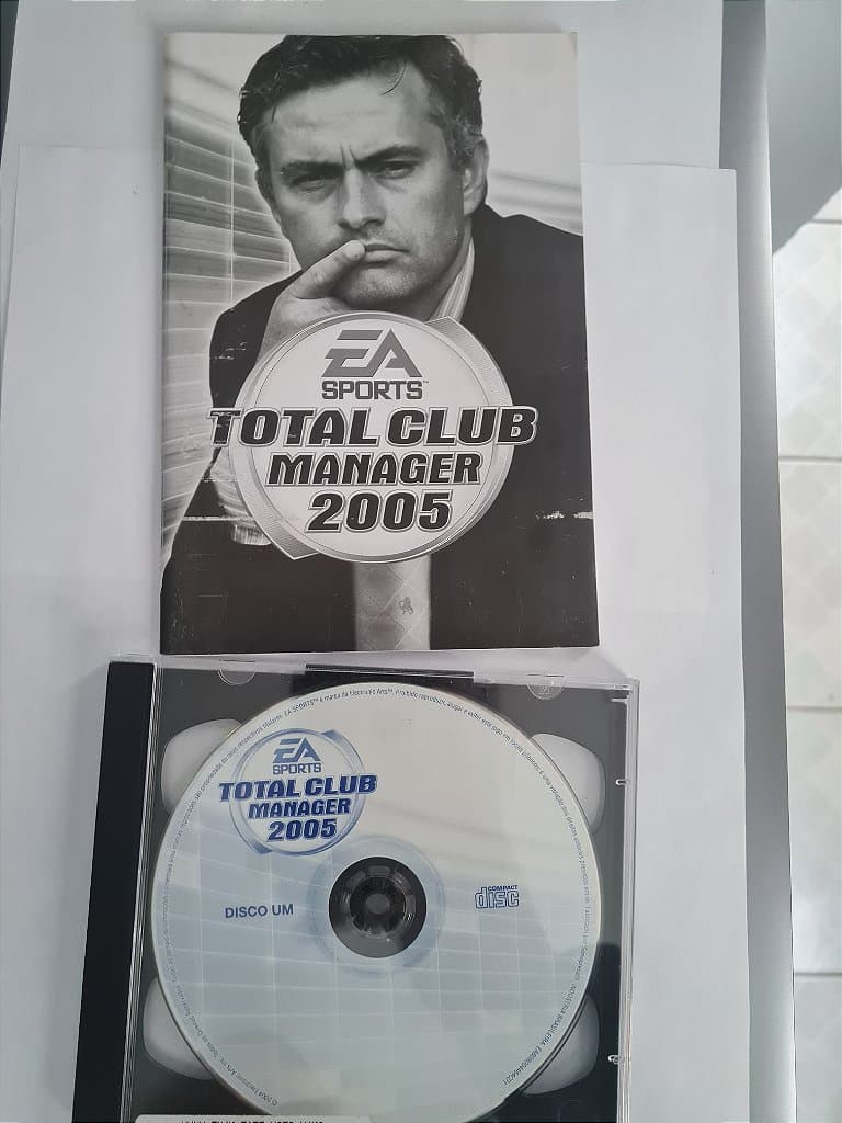 Jogo para PC Total Club Manager 2005 Com manual Original