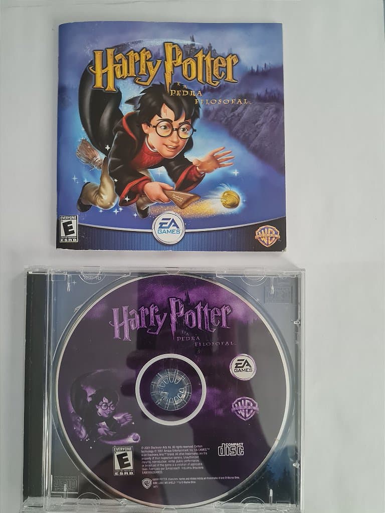 Jogo para PC Harry potter e a Pedra Filosofal Com manual Original