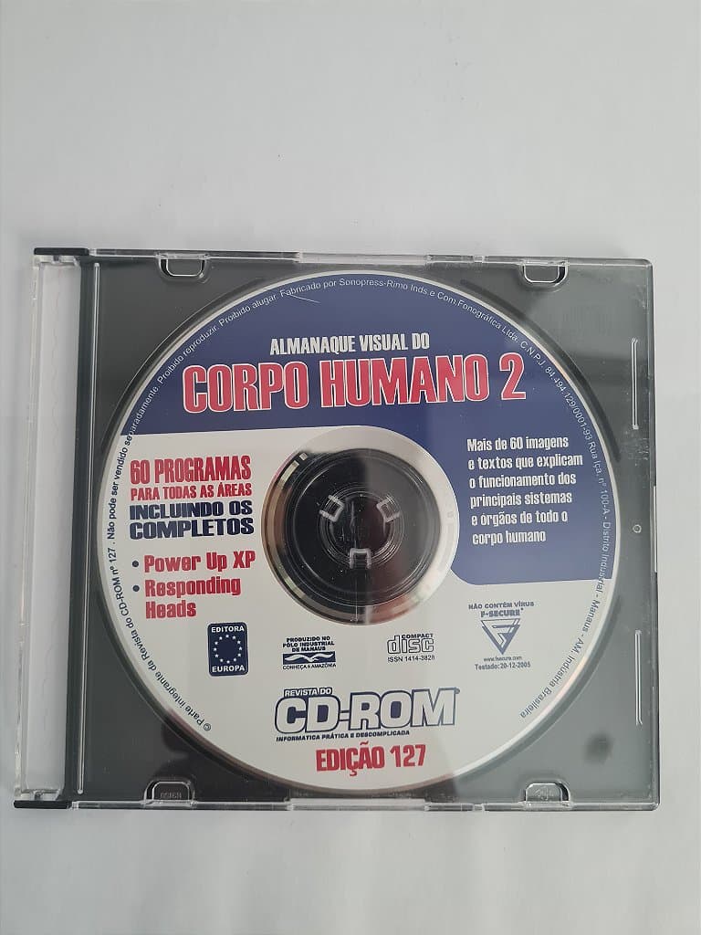 Jogo para PC Almanaque visual do corpo humano 2 fuga Original