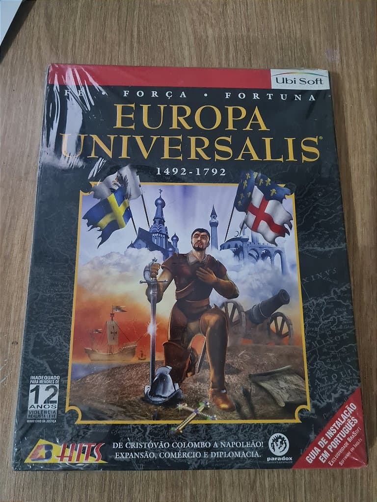 Jogo pc Europa universalis lacrado Original