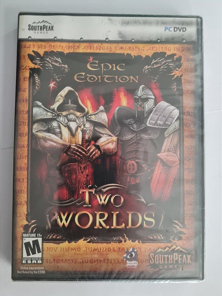 Jogo Pc Two Worlds Epic Edition Lacrado Original