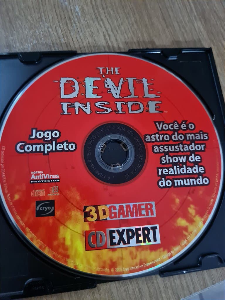 Jogo para PC Cd expert The Devil Inside Original
