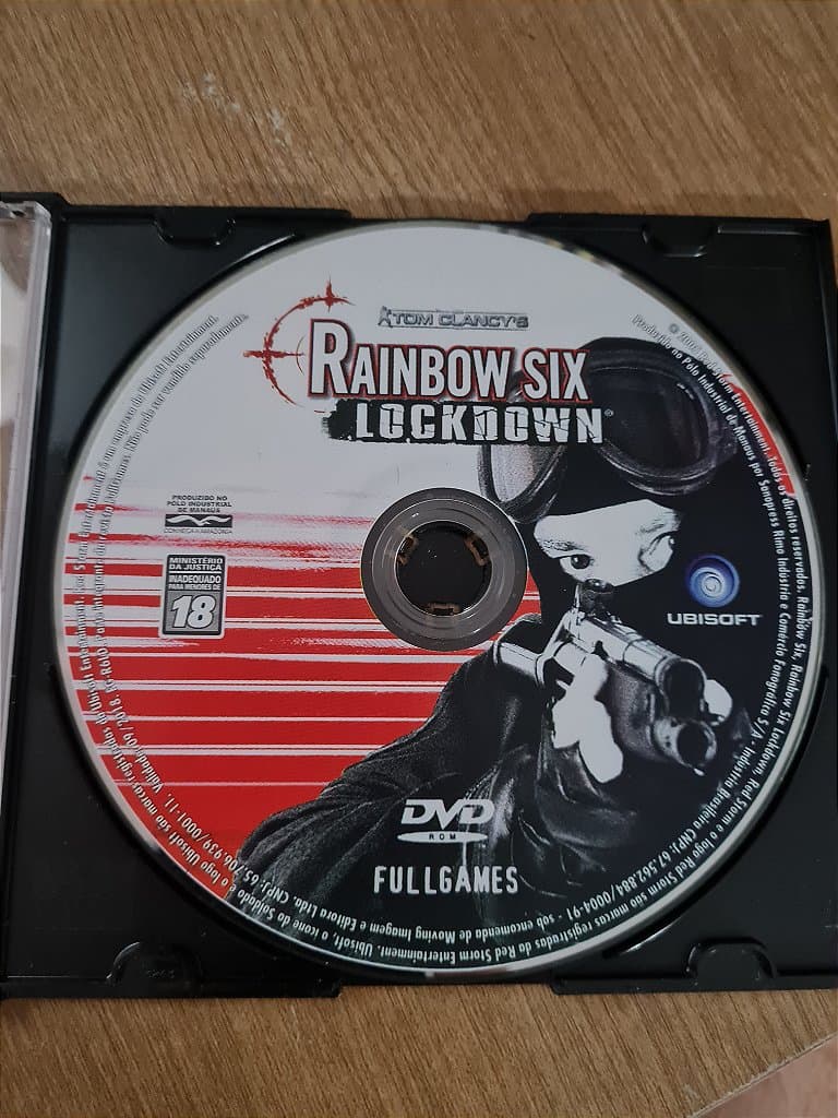 Jogo para PC Tom Clancys Rainbow Six (FullGames) Original