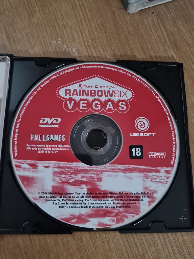 Jogo para PC Tom Clancys Rainbow Six: Vegas Original