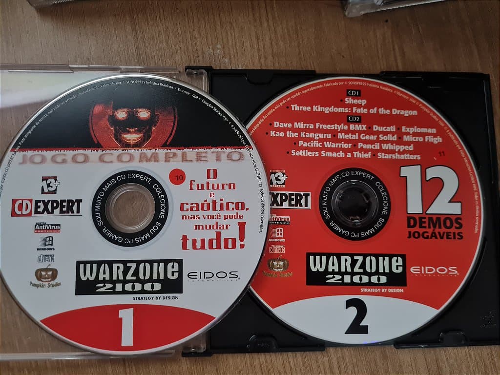 Jogo para PC EXPERT Warzone 2100 (2 CDs) Original