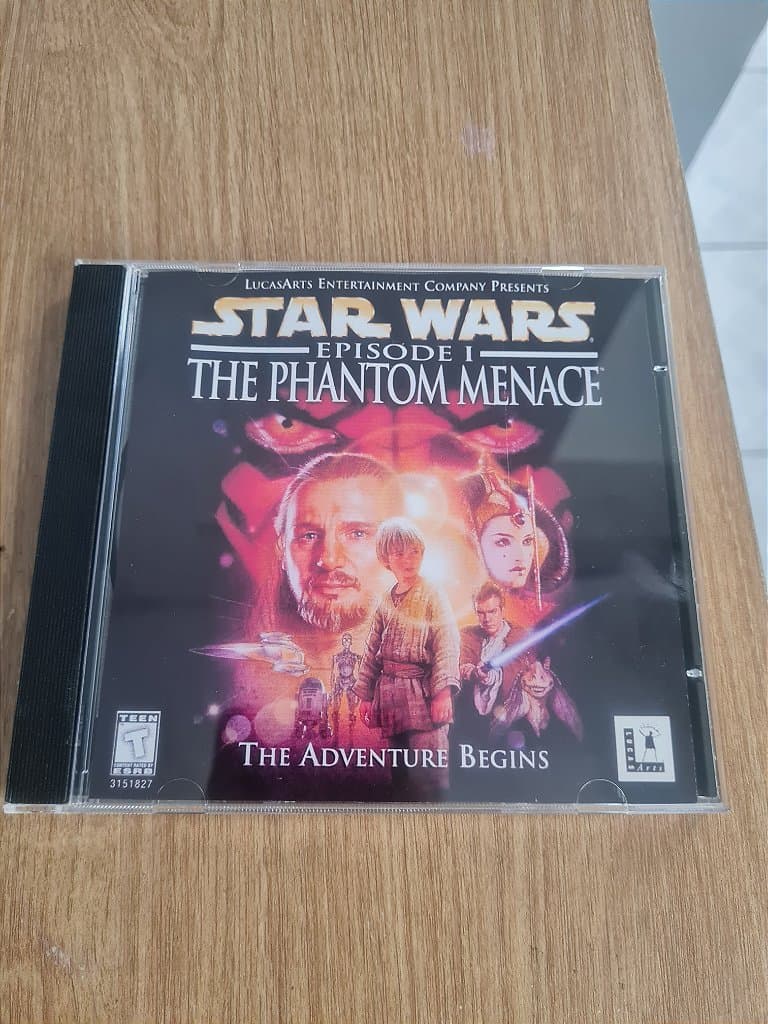 Jogo para PC Star Wars Episode I:The Phantom Menace Original