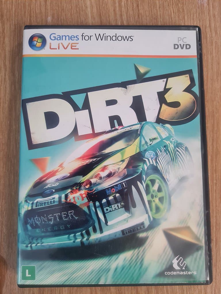 Jogo para PC Dirt 3 LACRADO Original
