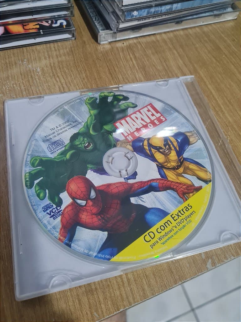 Jogo para PC Marvel Heroes CD com Extras Original