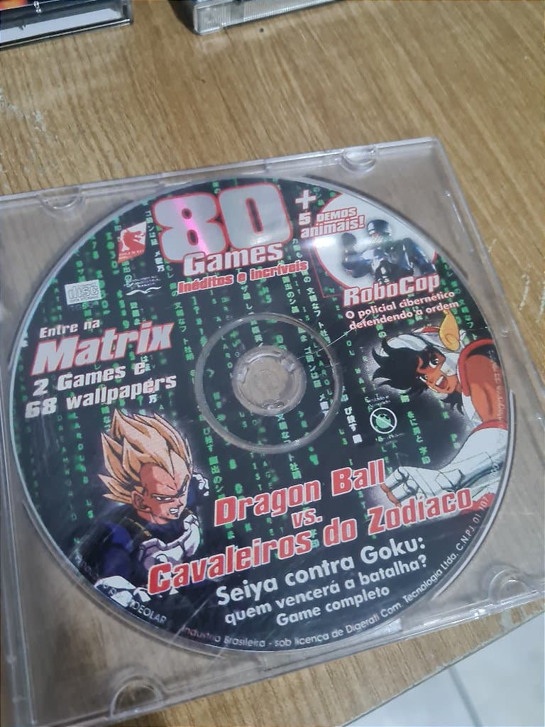 Jogo para PC CD 80+ games Dragon Ball vs CDZ Original