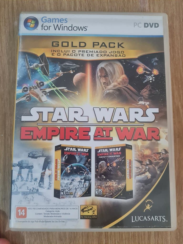 Jogo para PC Star Wars: Empire at War Gold Pack Original