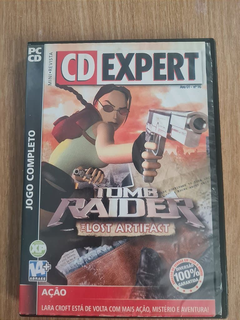 Jogo para PC Tomb Raider Lost Artifact CD Expert Original