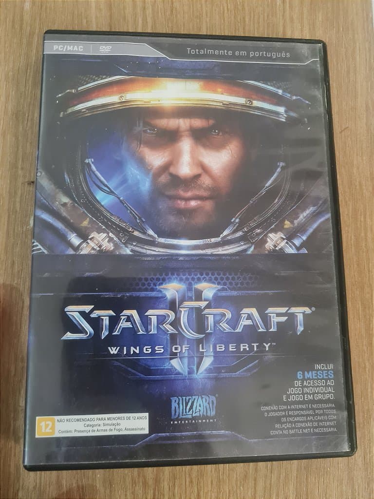 Jogo para PC StarCraft II: Wings of Liberty Original