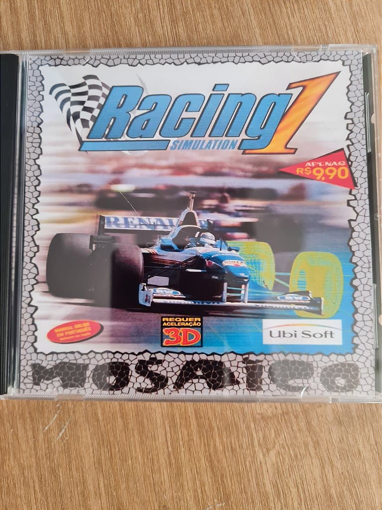 Jogo para PC Racing Simulation 1 (Ubi Soft) Original
