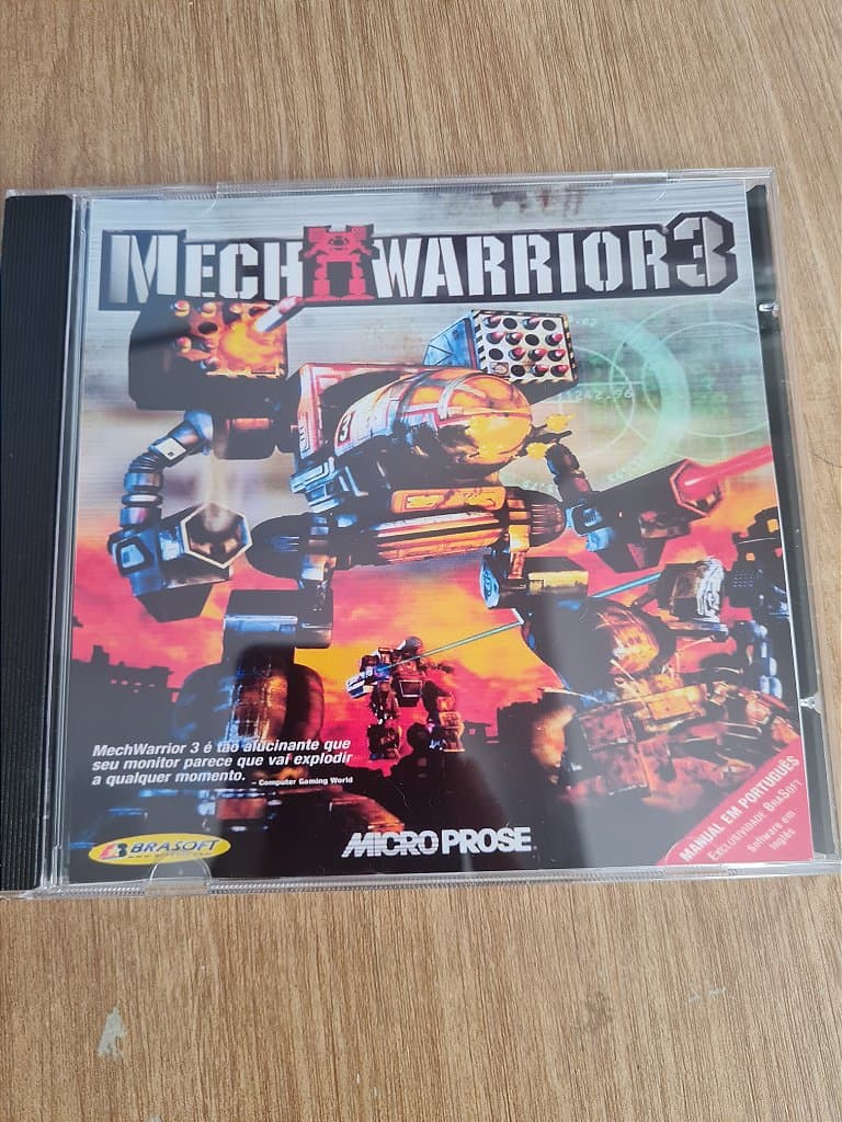 Jogo para PC MechWarrior 3 Original O ( cd não instala )