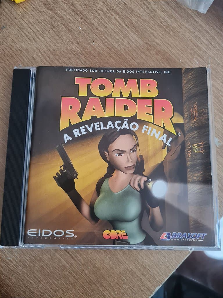 Jogo PC CD Tomb Raider Revelação Final com manual Original