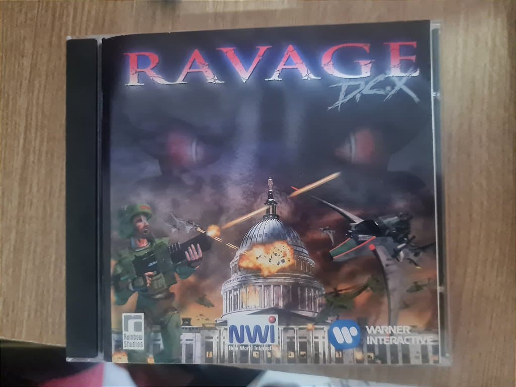 Jogo PC CD Ravage DCX com Manual Original
