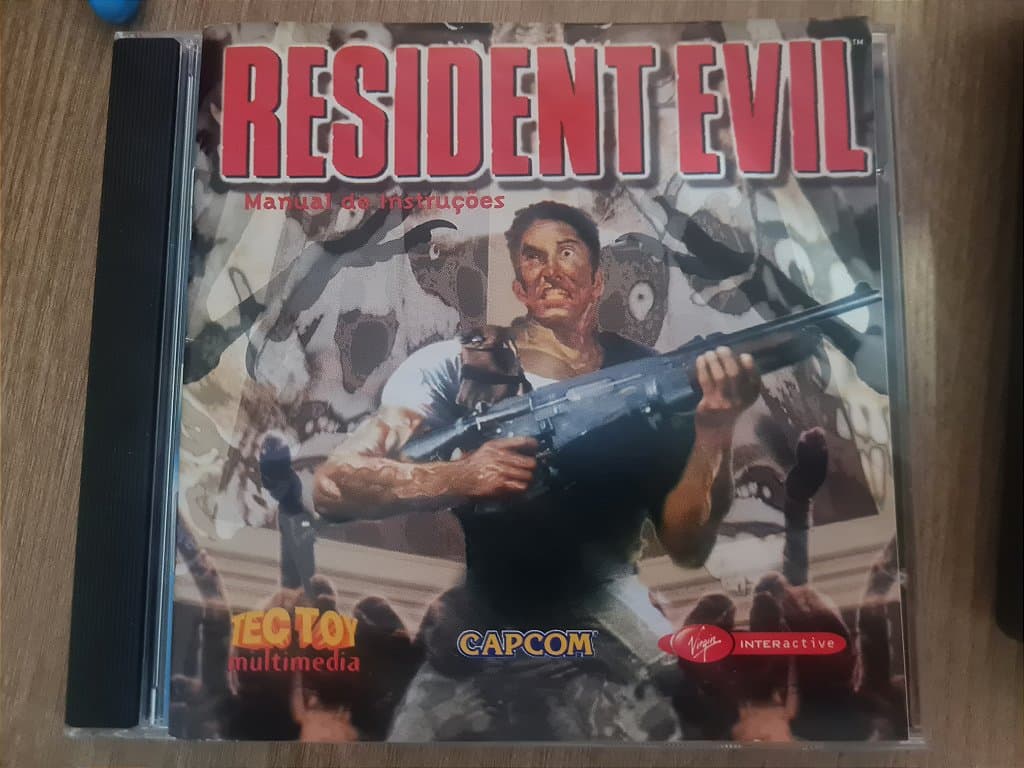 Jogo PC CD Resident Evil Tectoy Capcom com manual Original