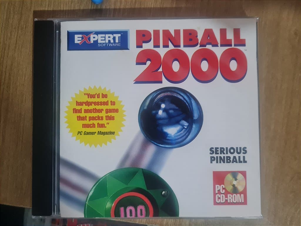 Jogo PC CD Pinball 2000 com manual Original